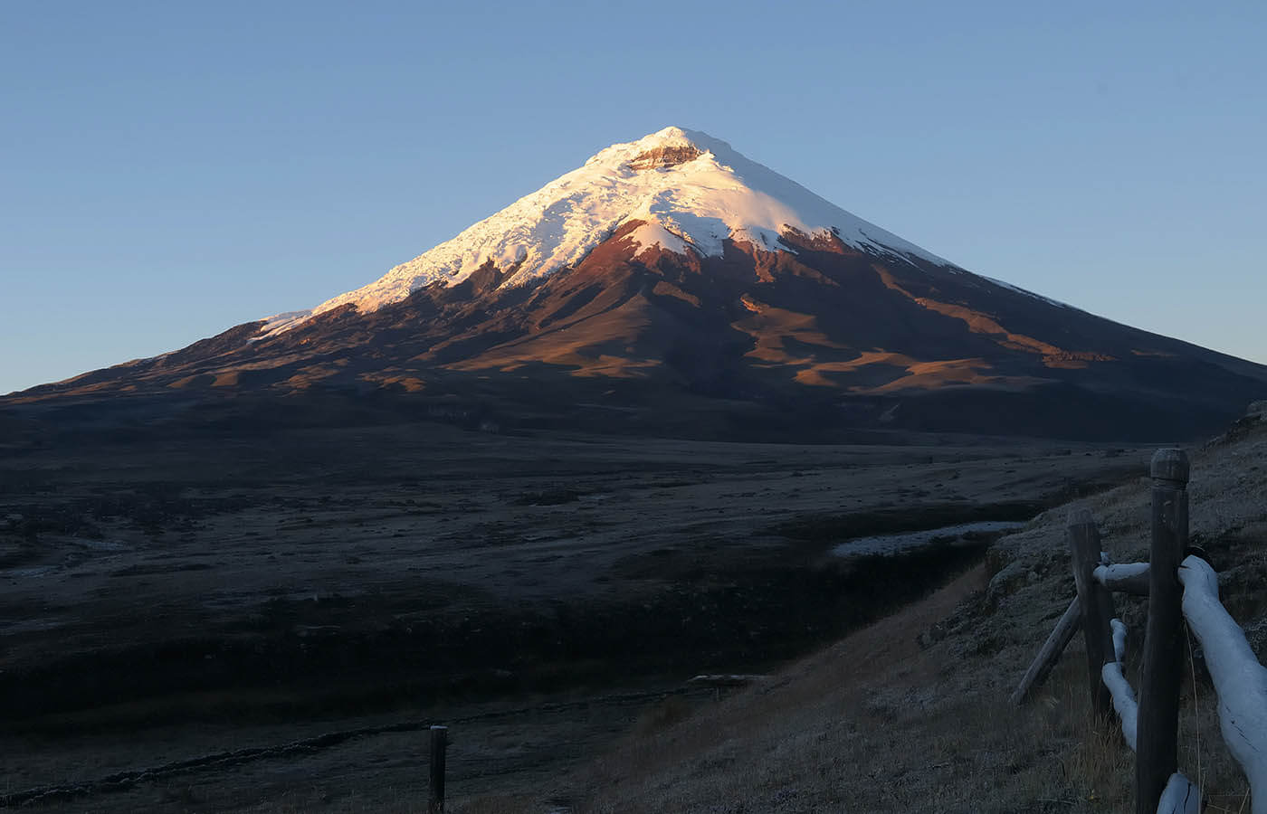 The Land of Volcanoes: Cotopaxi or Cuello de Luna